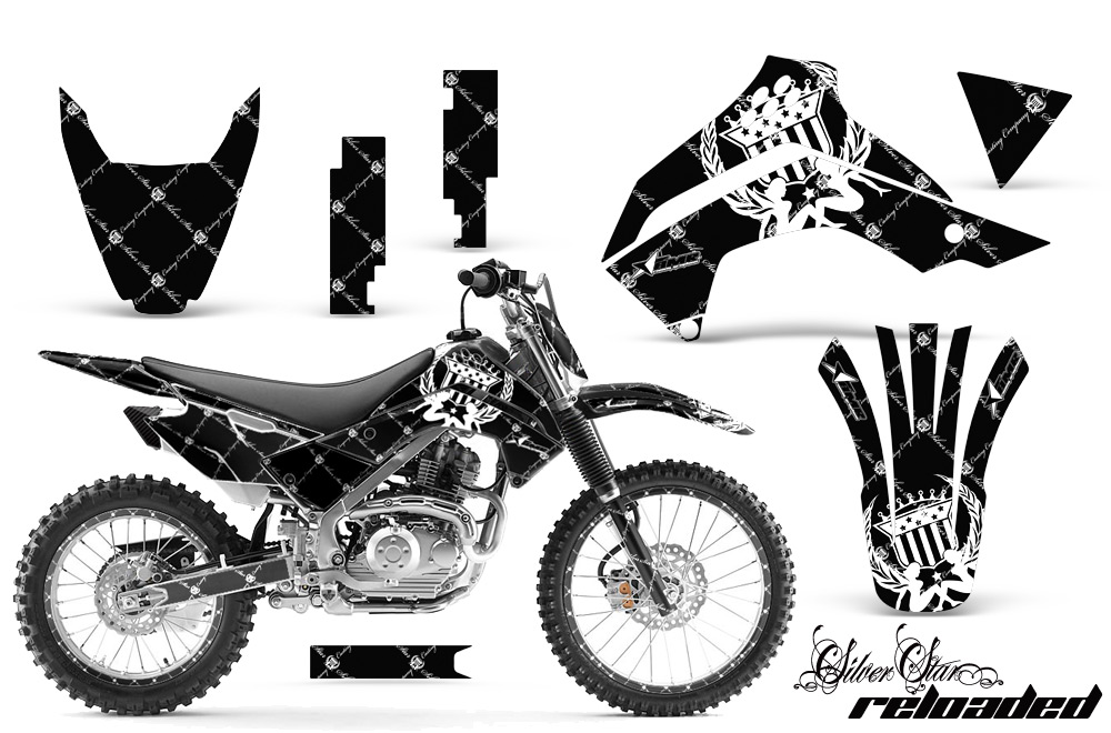 Kawasaki KLX 140 2008 2012 Graphic Kit SSR WB NPs